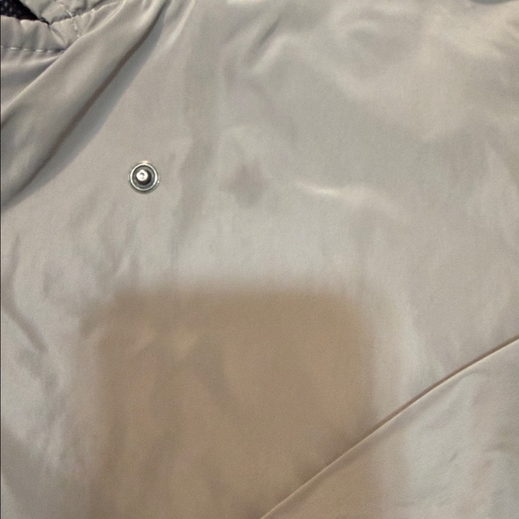 Karl Mommoo Italy Nylon Moto Jacket Gray Lightweight Biker Unisex Size  XL - Picture 13 of 16